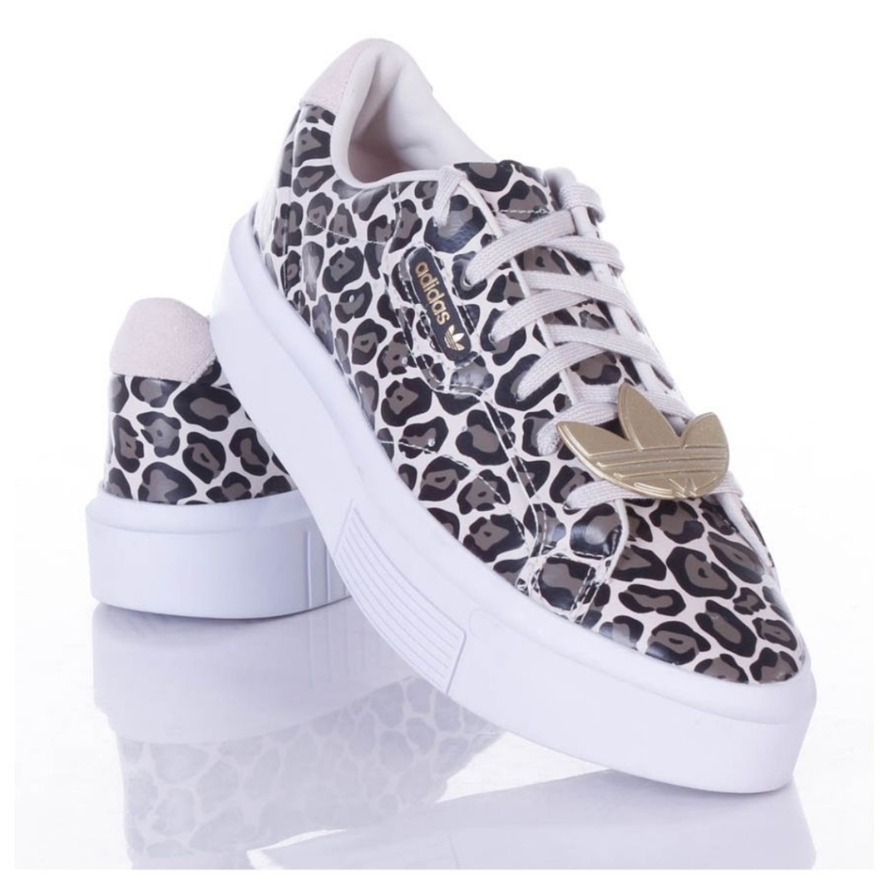 Adidas Originals Women's Super Sleek Leopard Print sneakers